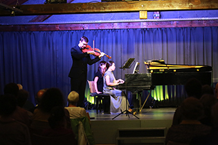 Elias Falk, Viola und Ji Young Han, Klavier