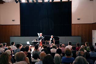 Abschlusskonzert in der Festhalle in Leutkirch