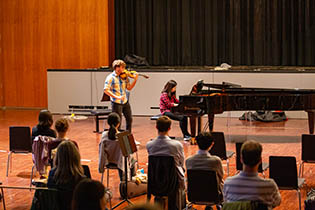 1st internal concert: David Wurm, violin