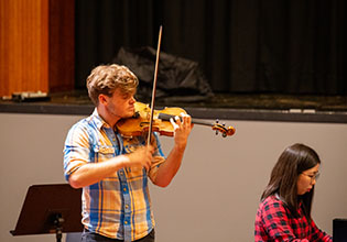 1st internal concert: David Wurm, violin