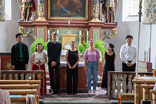 Participants concert in the church St. Martin: All participants