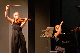 Carla Usberti with Isabel von Bernstorff