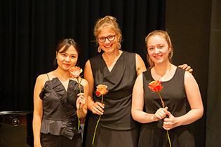 Gaeun Song, Isabel von Bernstorff and Carla Usberti