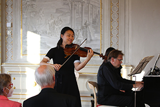 Chaewon Lim, Viola und Hilko Dumno, Klavier