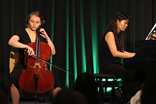 Giuseppina Prete, cello and Tomoko Ichinose, piano