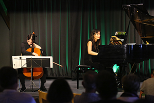 Elisabeth Hoffmann, cello and Tomoko Ichinose, piano