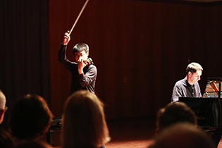 Yunhe Tang, violin and Alexei Petrov, piano