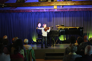 concert in the hat museum